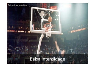 Primeiras sessões




                    Baixa intensidade
 