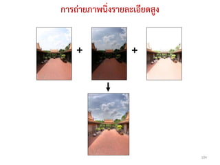 การถ่ายภาพนิ่งรายละเอียดสูง


    +              +




                              104
 