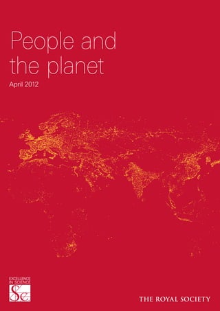 People and
the planet
April 2012
 