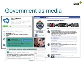 Government as media
 