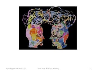 Rapid Rapport SVALN 2012-04   Slide Deck: © 2012 B. Maloney   37
 