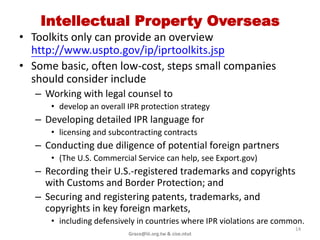 work-sharing pilot btw USPTO & KIPO
• 2008~2009 KIPO + USPTO want to increase bilateral
  cooperation between the Offices
   – the Strategic Handling of Applications for Rapid
     Examination (SHARE) pilot (as PPH program)
   – Scope
      • their examination of the corresponding cross-filed application
      • The technical areas selected were Semiconductor (IPClass H01L)
        and Fuel Cell (IPClass H01M). 344 applications were included in
        the pilot.

                                                                  Pos.


                                                                 neutral

                                                                  Neg.


                                                                           14
                           Grace@iii.org.tw & cise.ntut
 