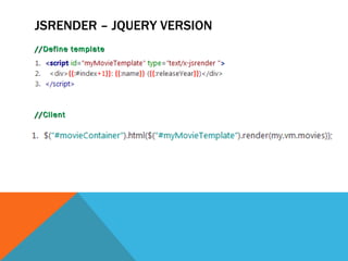 JSRender | PPT