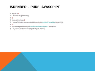 JSRender | PPT