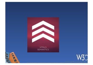 These slides are copyright © 2011 W3C (MIT, ERCIM & Keio). 	

Stata Center photo by See-Ming Lee available under a Creative Commons Attribution Share-Alike 2.0 License http://www.ﬂickr.com/photos/seeminglee/3791607622/ 	

 