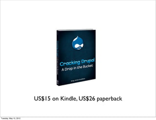 US$15 on Kindle, US$26 paperback


Tuesday, May 15, 2012
 