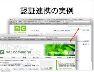 認証連携の実例




12年5月16日水曜日
 
