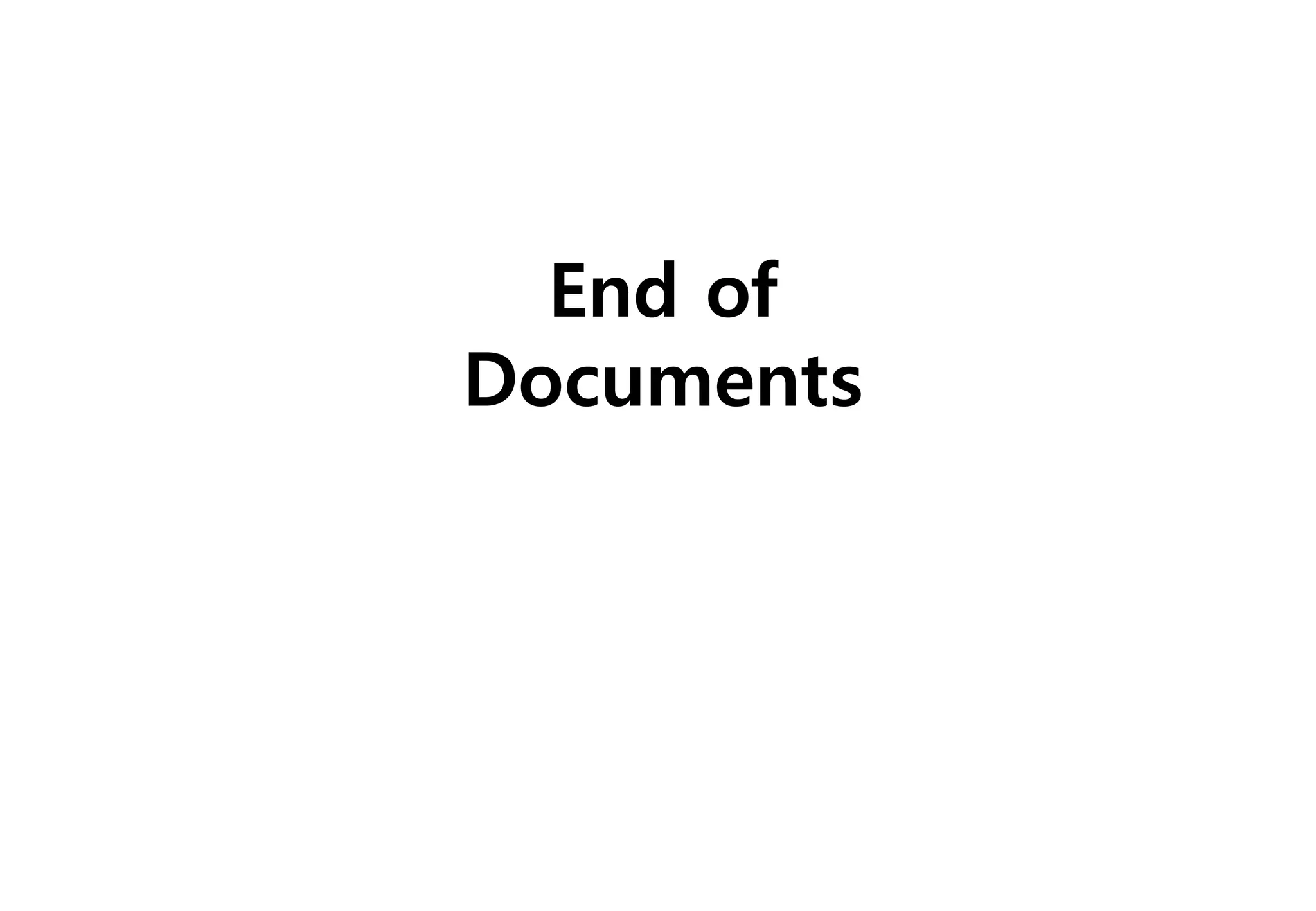 End of
Documents
 