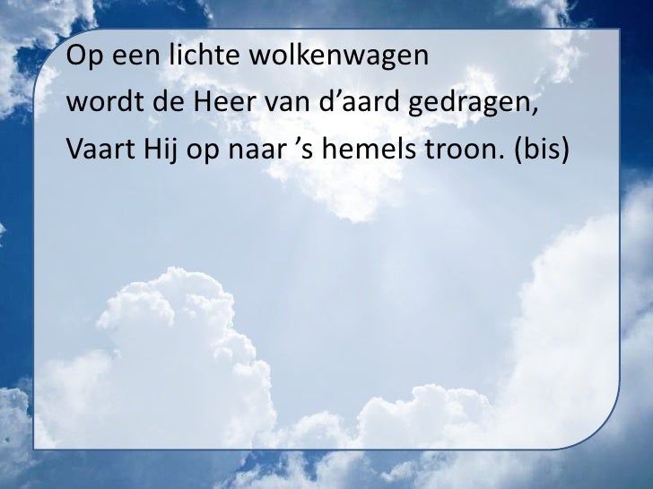 Wat betekend Hemelvaart?? Wat betekend Hemelvaart??