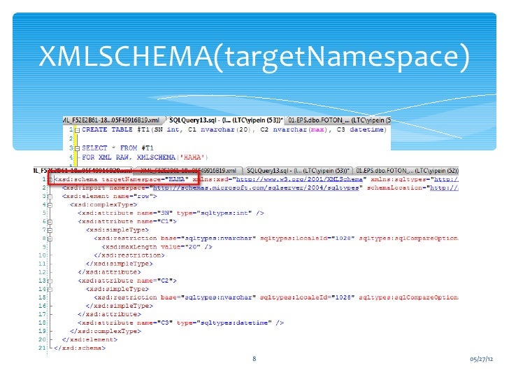 20120518 mssql table_schema_xml_namespace