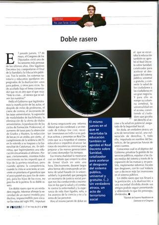 Article El Siglo Joan Tardà.