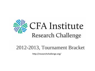 http://researchchallenge.org/
 