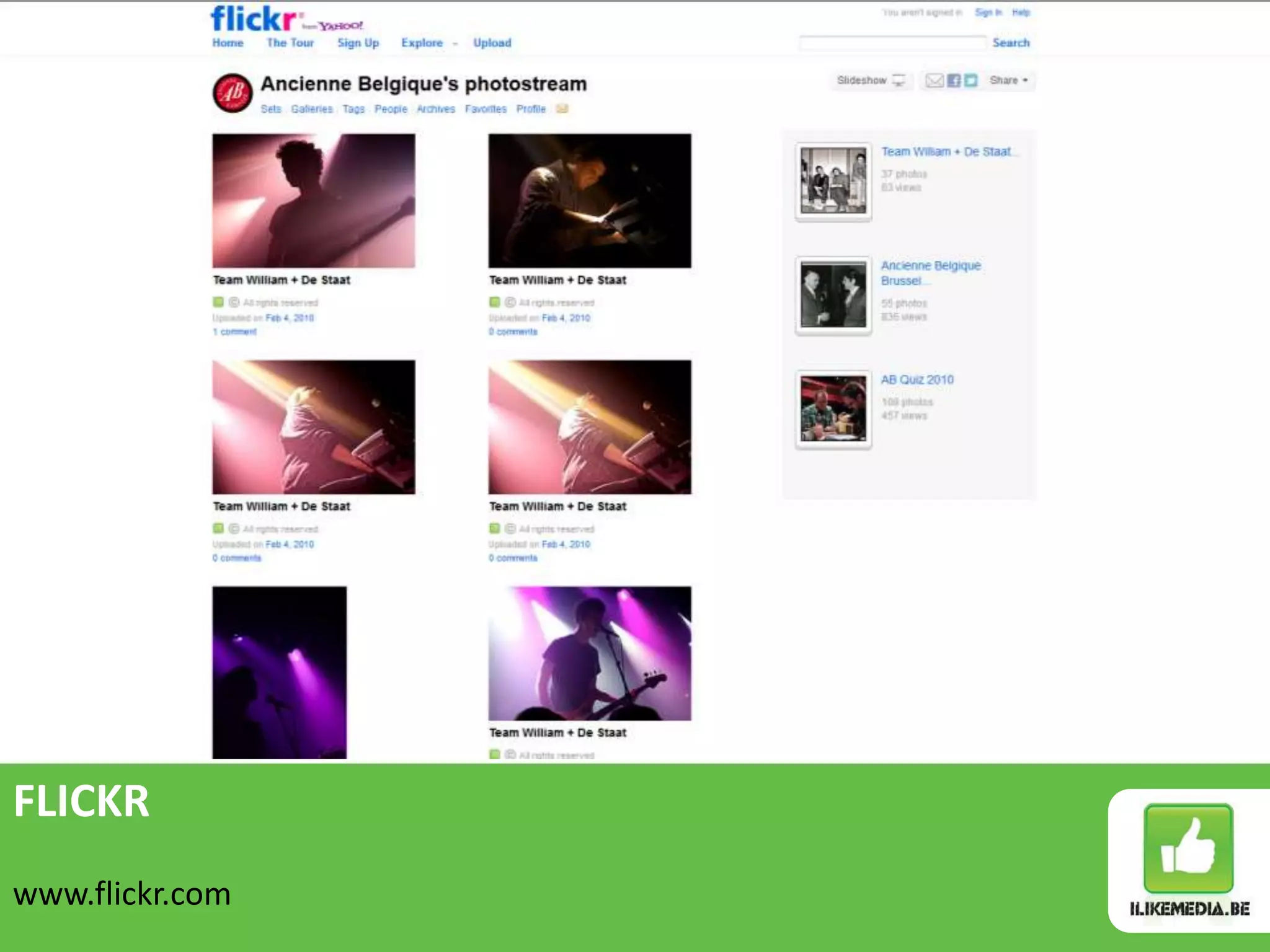 FLICKR
www.flickr.com
 