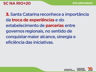 Santa Catarina: Terra Sustentável
