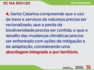 Santa Catarina: Terra Sustentável