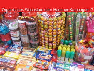 Organisches Wachstum oder Hammer-Kampagnen?




                                        34
                                        55
 