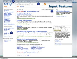 4

                             1

                                 Input Features
                                  8




                    12




Dr Max L. Wilson                         http://cs.nott.ac.uk/~mlw/
Monday, 2 July 12
 