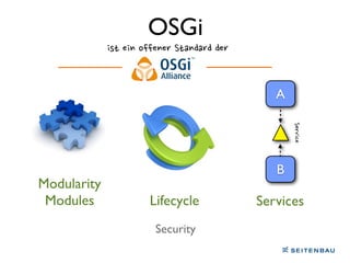 OSGi
             ist	
 