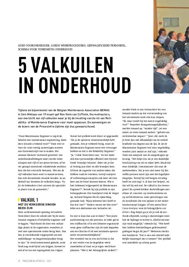 reliability letter engineer cover 5 valkuilen voor Maintenance Engineering & Reliability