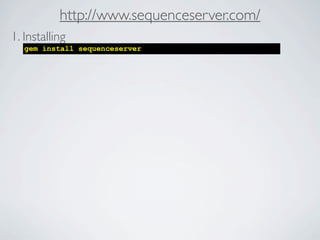 http://www.sequenceserver.com/
1. Installing
   gem install sequenceserver


       Do you have BLAST+? If not:
          ...