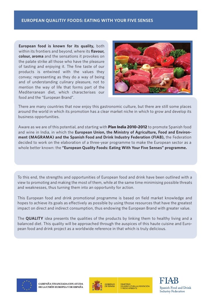 20120625 Dossier European Quality Foods