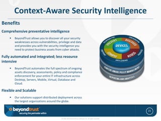 IBM and BeyondTrust Presents: Protecting Your Sensitive Data in the ...