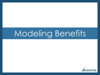 Modeling Benefits
 