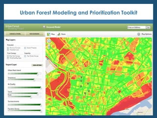 Urban Forest Modeling and Prioritization Toolkit
 
