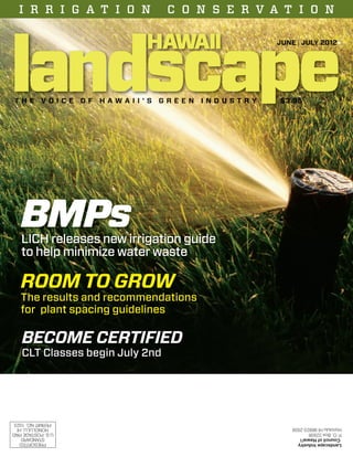 LICH Landscape Hawaii Magazine - June/July 2012 Issue