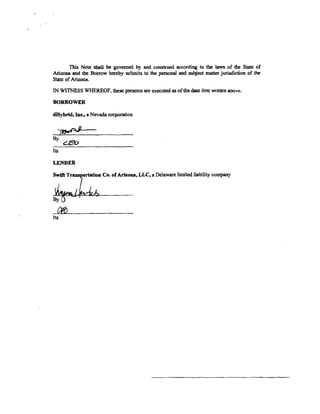 Swift v dHybrid Complaint (2012)