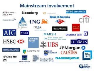 Mainstream involvement
 