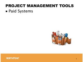 PROJECT MANAGEMENT TOOLS
■ Paid Systems




                           5
 