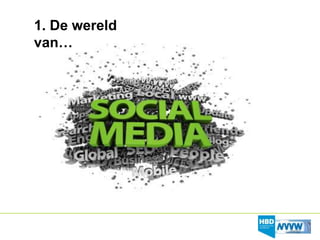1. De wereld
van…
 