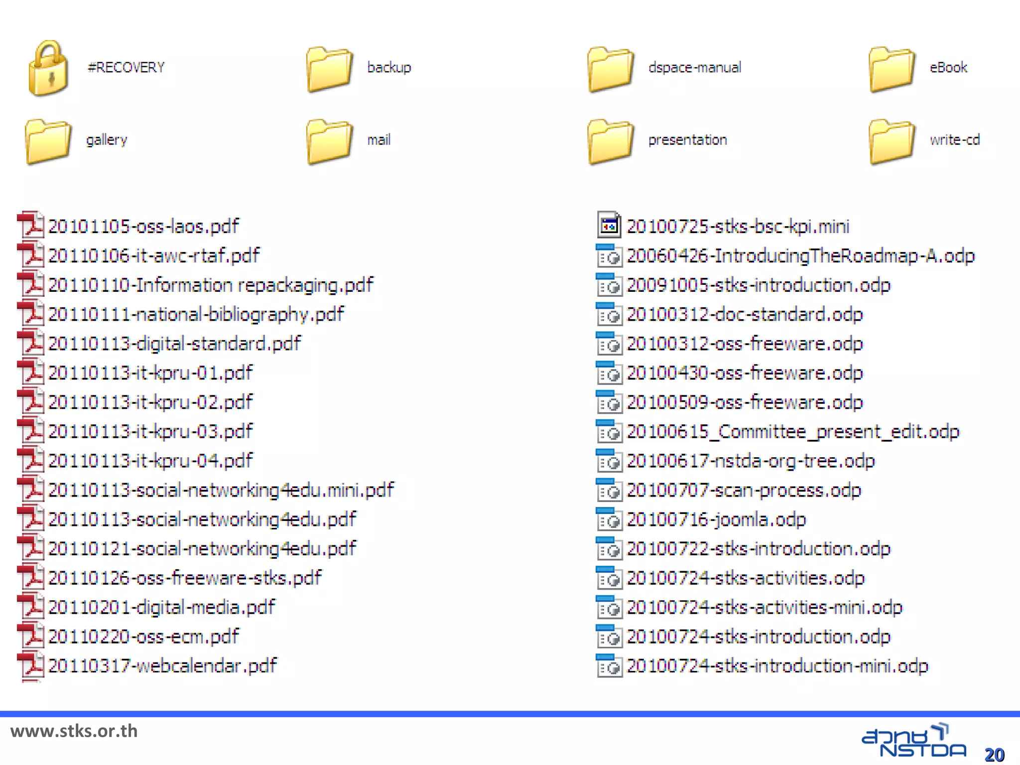 www.stks.or.th
                 20
 