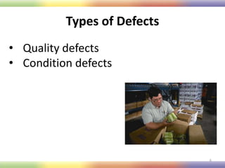 Produce Safety - Produce Quality and Condition | PPTX