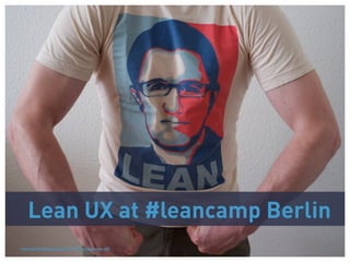 Lean UX at #leancamp Berlin
relevantive @leanca.mp | © 2012 relevantive AG   1
 
