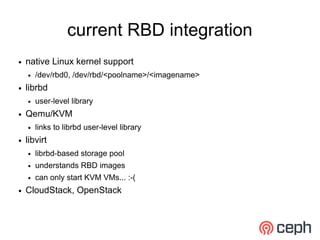 Block Storage For VMs With Ceph | ODP