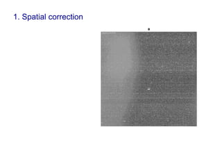 1. Spatial correction
 