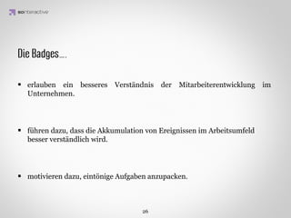 erlangen und
    IDEA KREATYWNA
Involvement
                 erhalten
 