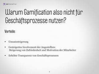 Die gezielte Anwendung von Belohnungsmechanismen

    IDEA KREATYWNA
  und die Dopaminausschüttung im Gehirn des Spielers
führen dazu, dass es diesem schwer fällt, sich vom Spiel
                       zu lösen.
 
