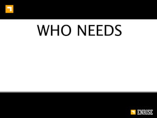 4 NOSQL TYPES


                KEY-VALUE




                COLUMN




                GRAPH




                DOCUMENT
 