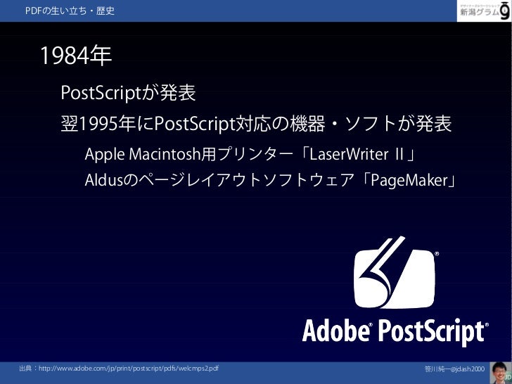 Images of PDFの歴史 - JapaneseClass.jp