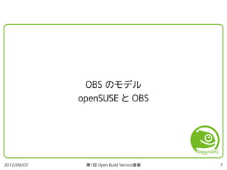 第1回 Open Build Service 道場