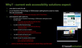 Checking Our Footing: 16 Modern Accessibility Myths Debunked | PPTX