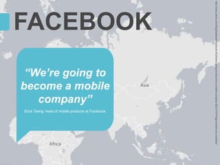 INSTAGRAM
 Only on mobile
 Photos, location and sharing
 Sold to Facebook for 1 billion
  dollars! (or only 1% of
  Fac...
