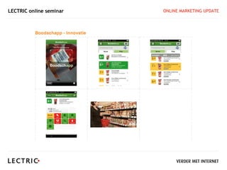 LECTRIC online seminar   ONLINE MARKETING UPDATE
 