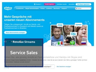 Revenue Streams



        Service Sales


Business Model Lecture | © 2012 relevantive AG
 