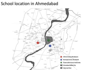 School location in Ahmedabad
 
