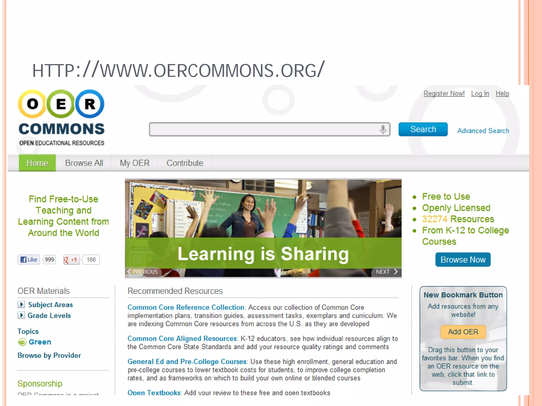 HTTP://WWW.OERCOMMONS.ORG/
 