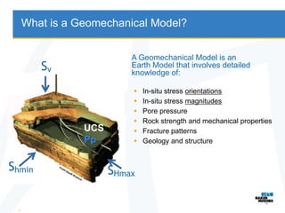 Geomechanics services | PPTX